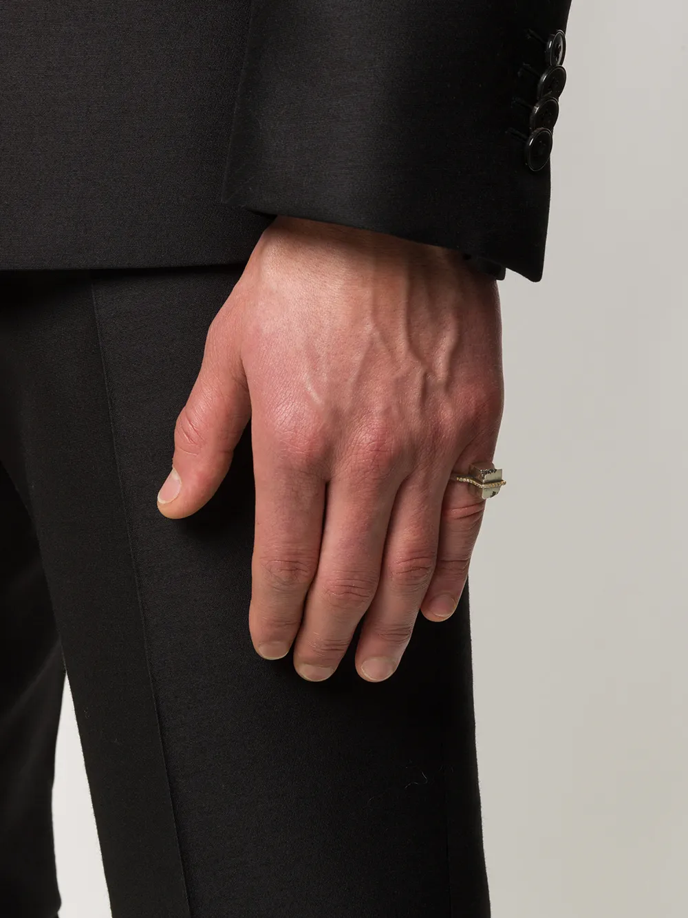 Tobias Wistisen Ring verfraaid met stenen - Zilver