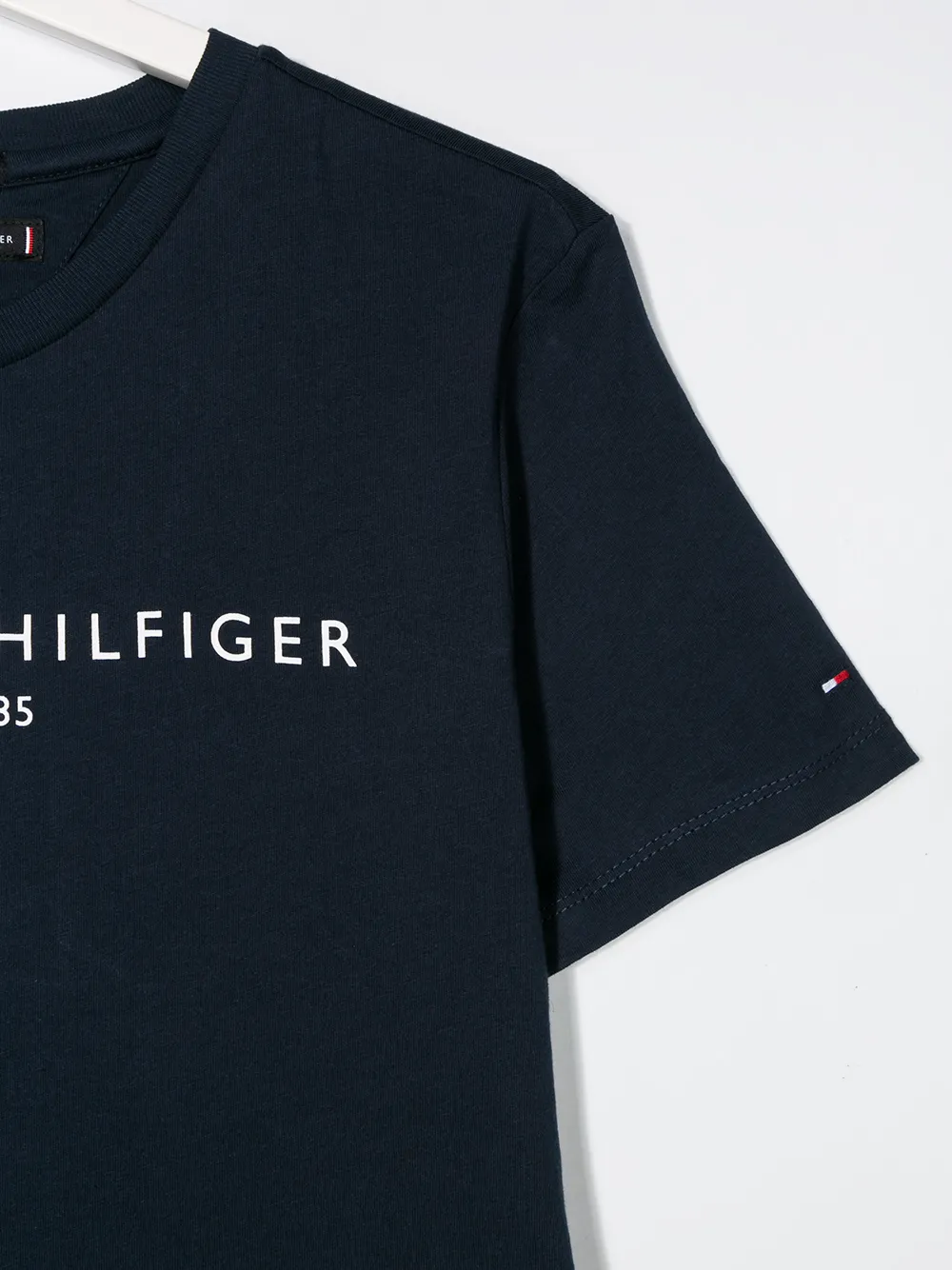 фото Tommy hilfiger junior teen logo-print cotton t-shirt