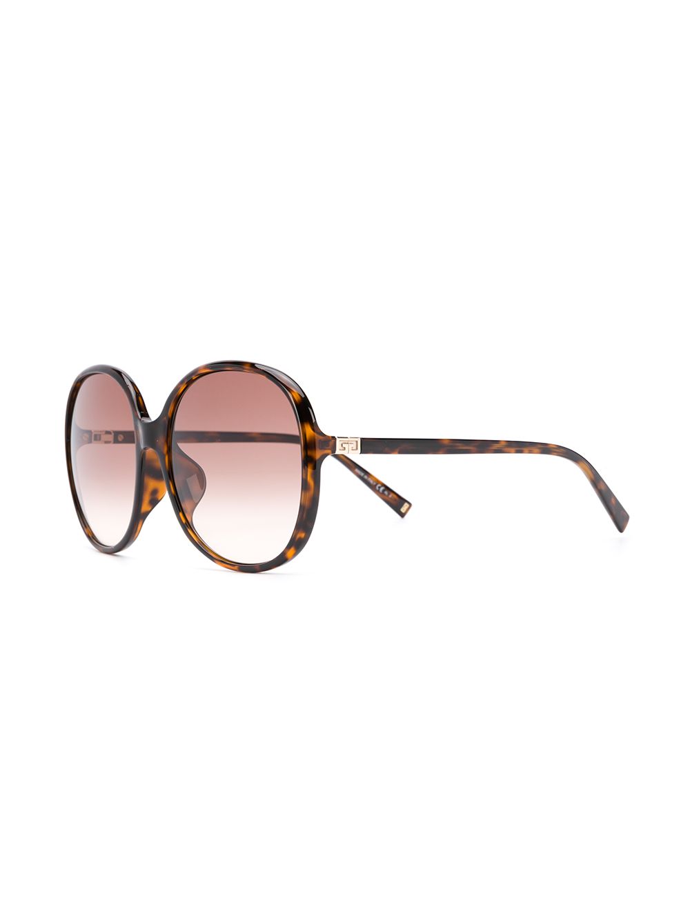 фото Givenchy eyewear oversized tortoiseshell sunglasses