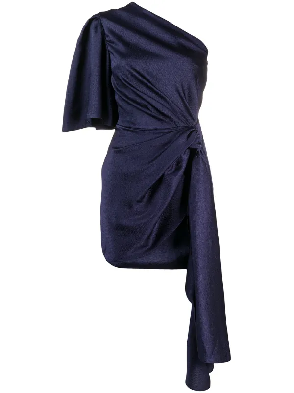 solace london one shoulder dress