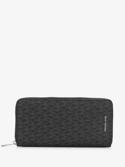 Michael Kors logo print wallet