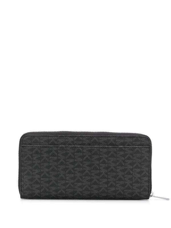 Michael kors black on sale and grey wallet