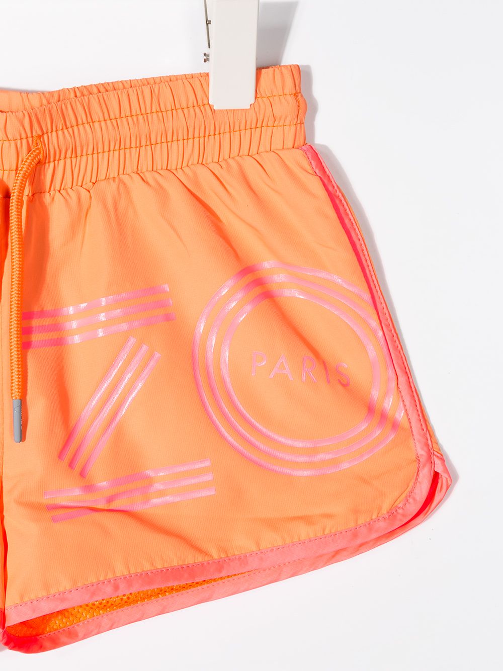 фото Kenzo kids logo-print track shorts