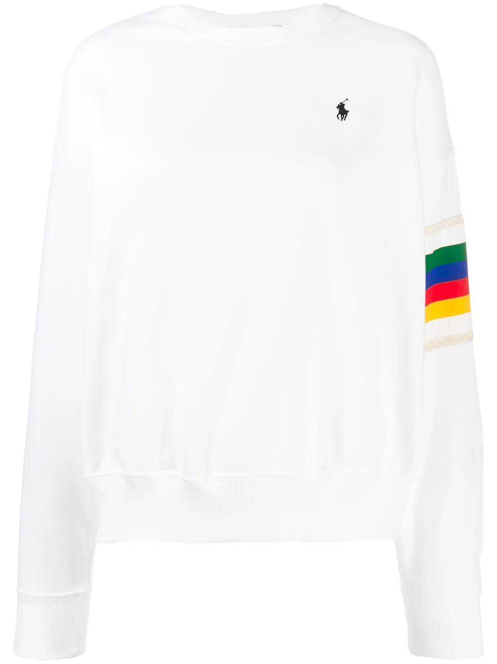 polo rainbow sweatshirt