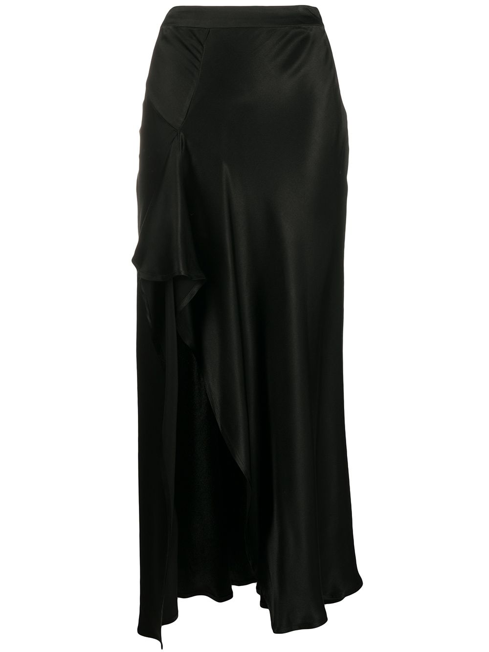 фото Ainea ainea satin asymmetric skirt