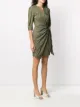 LIU JO wrap shirt dress