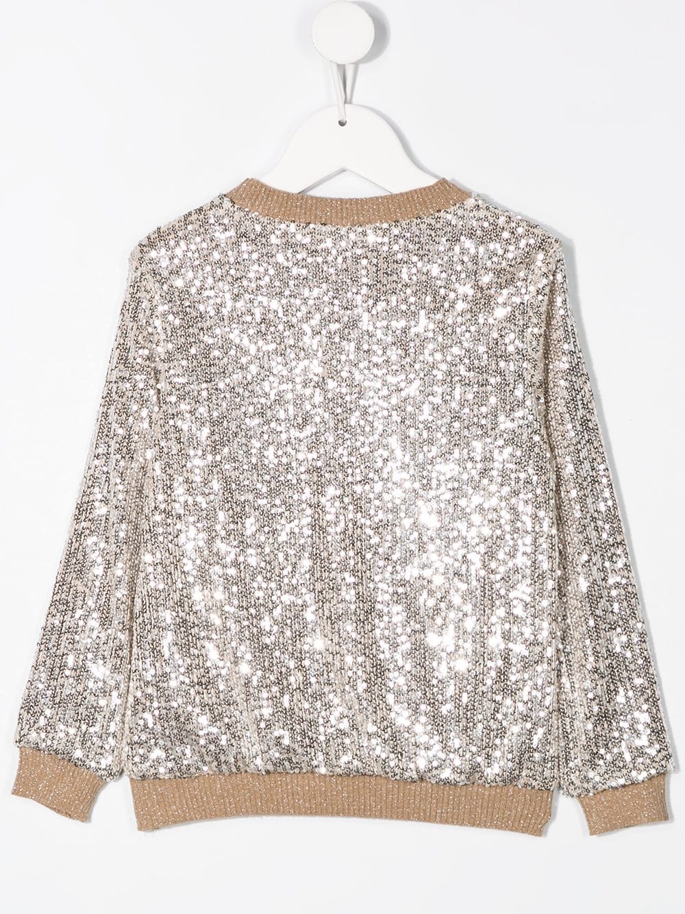 фото Caffe' d'orzo sequin embroidered sweatshirt