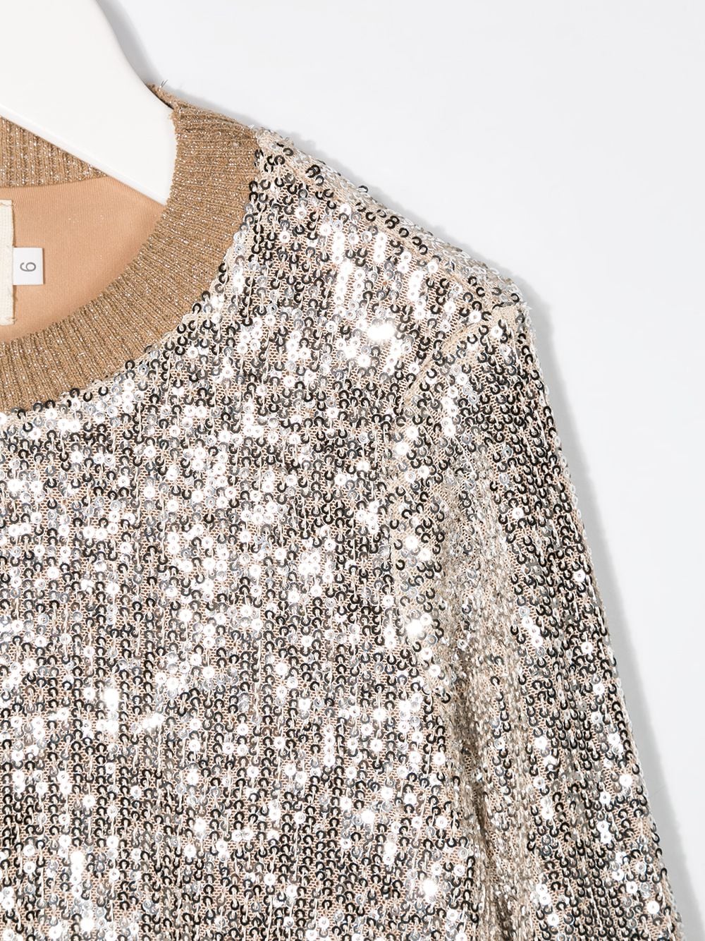 фото Caffe' d'orzo sequin embroidered sweatshirt