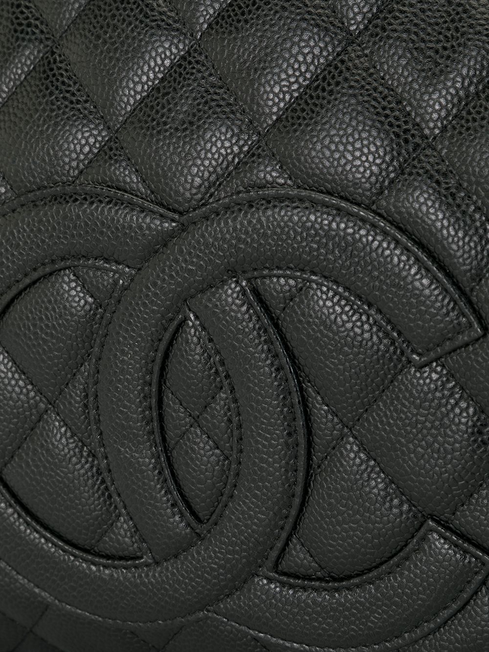 фото Chanel pre-owned стеганая сумка-тоут 2004-го года