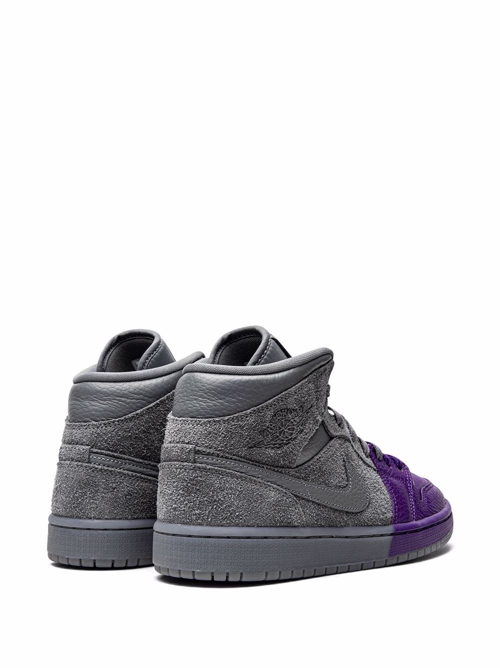 Shop Jordan X Sheila Rashid Air  1 Mid "unite" Sneakers In Grey