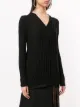Plan C V-neck wool jumper