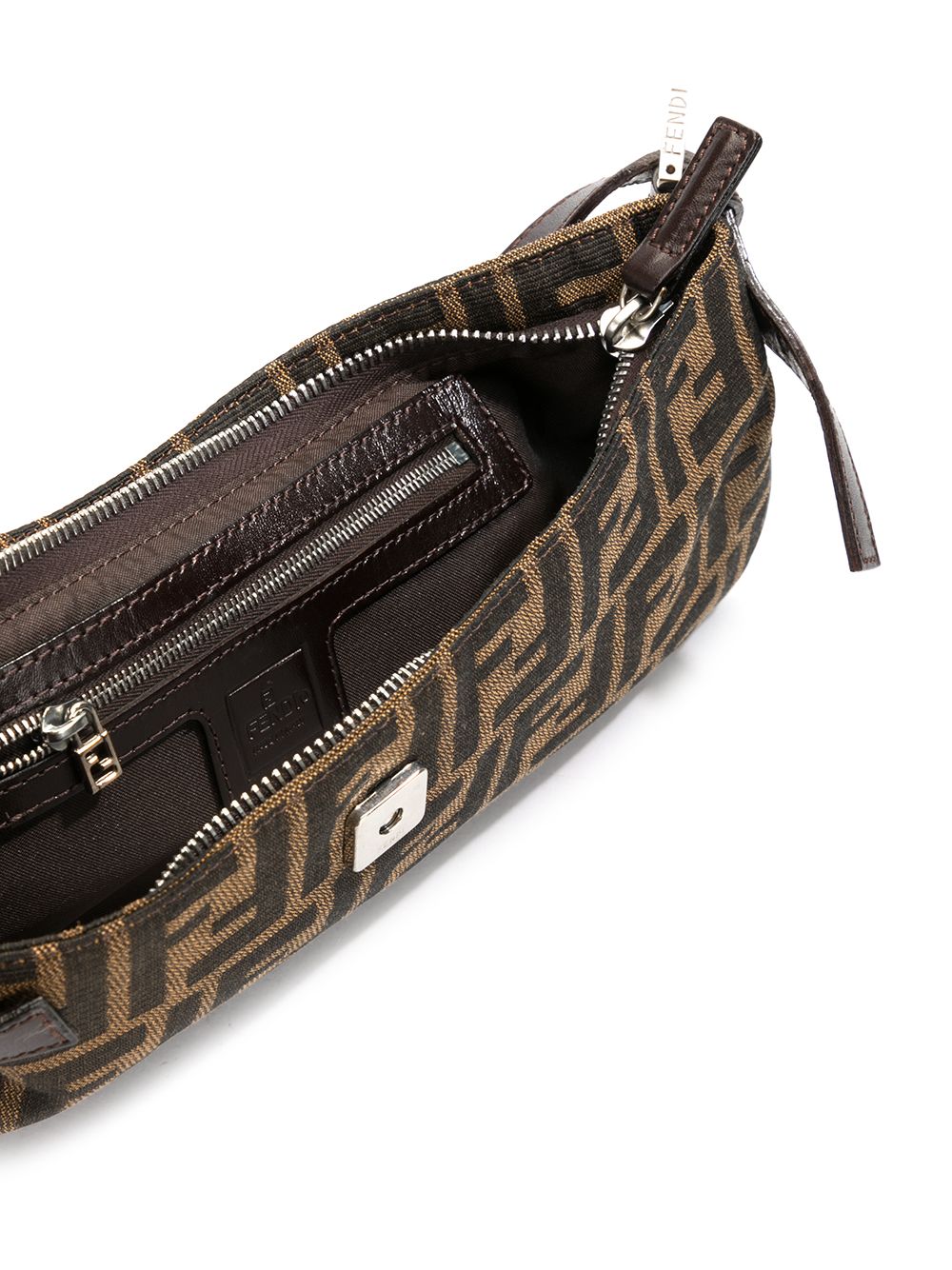 фото Fendi pre-owned сумка на плечо с узором zucca