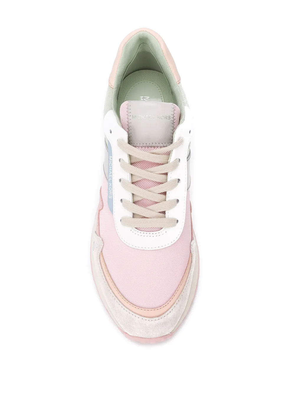 фото Michael michael kors colour block low-top sneakers