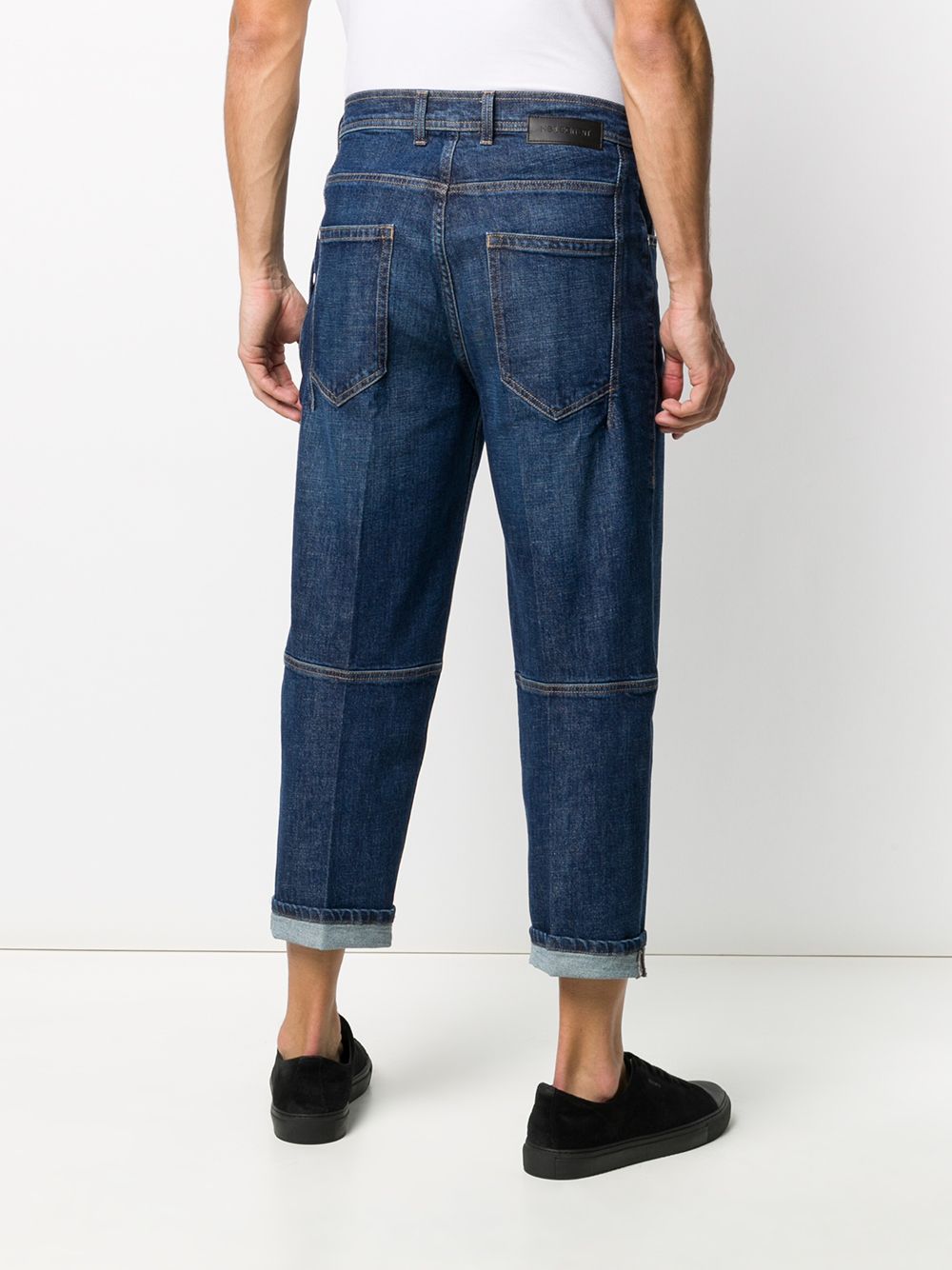 фото Neil barrett укороченные джинсы свободного кроя