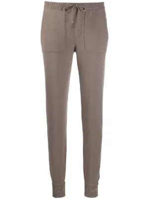 slim knitted track pants by Lorena Antoniazzi, available on farfetch.com for $823 Jessica Alba Pants SIMILAR PRODUCT