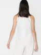 Chloé lace detail halterneck top
