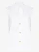 Image 1 of Chloé scarf-detail sleeveless poplin blouse