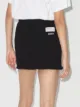 Heron Preston logo mini skirt