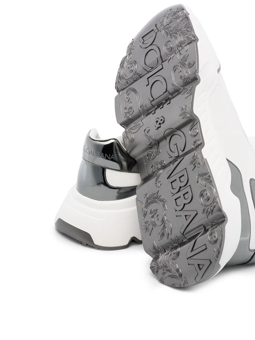 Dolce & Gabbana Day Master leren sneakers Wit