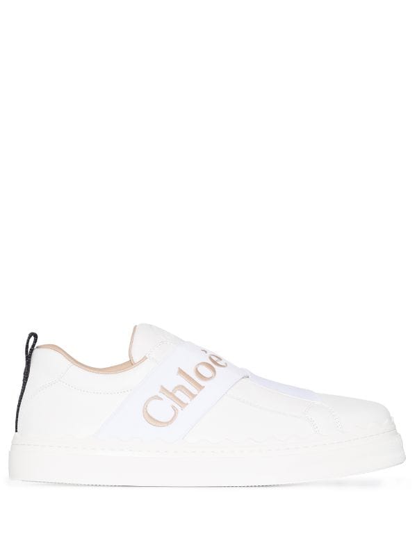 Chloé white Lauren sneakers for women 