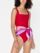 Image 2 of Heidi Klein Core tie-back swimsuit