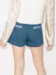 Chloé contrast-trim denim shorts