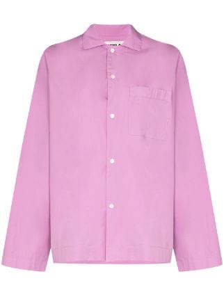 TEKLA Longsleeved Pyjama Shirt - Farfetch
