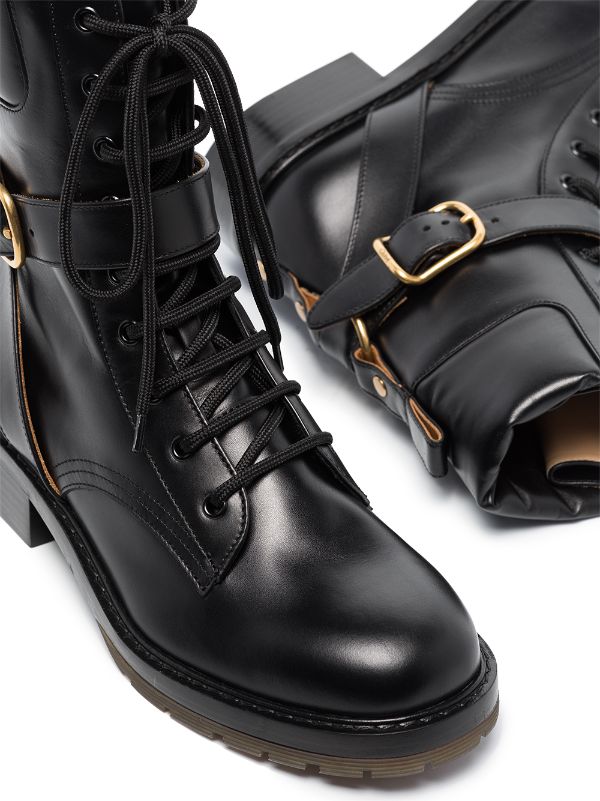 chloe diane combat boot