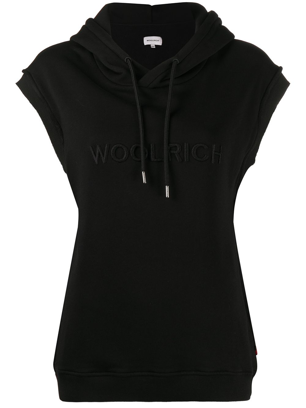 фото Woolrich sleeveless logo hoodie