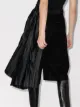 Sacai belted asymmetric shorts