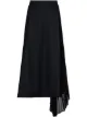 Image 1 of Chloé pleated chiffon wrap skirt