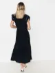 Chloé cap sleeve midi dress
