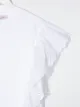 Alberta Ferretti Kids تيشيرت بتطريز إنجليزي