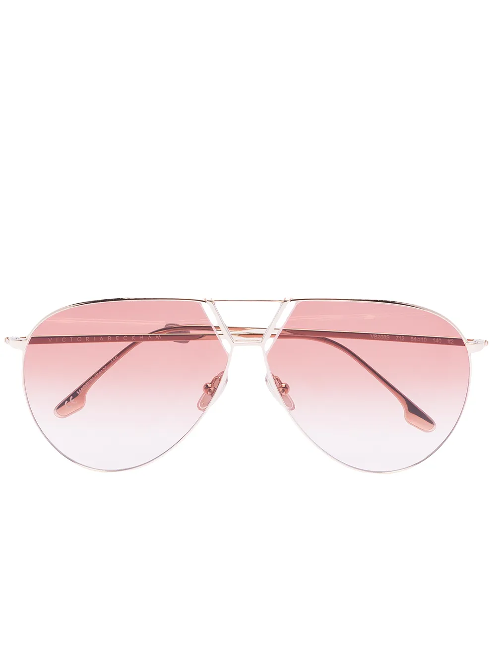 фото Victoria beckham eyewear aviator gradient-lens sunglasses