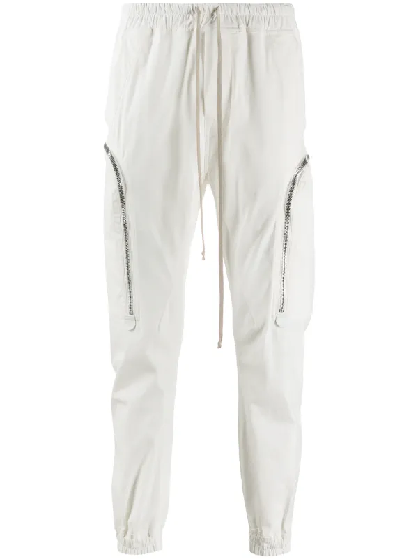 side zip track pants