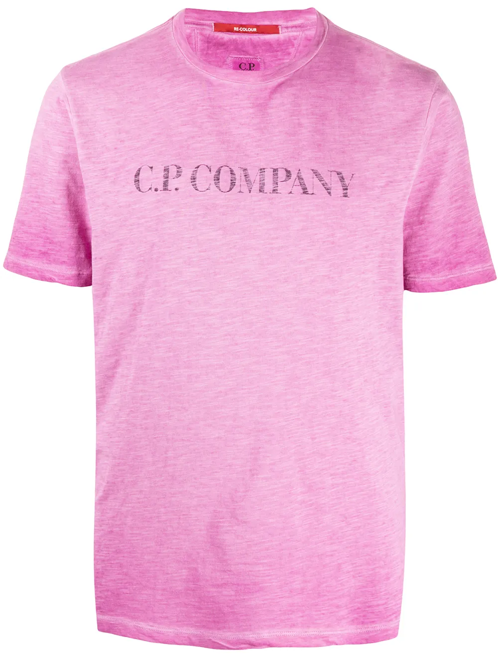 фото C.p. company crew-neck logo t-shirt