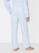 TEKLA striped organic cotton pyjama trousers