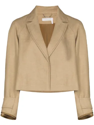 chloe cropped jacket