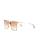 Image 2 of Victoria Beckham Eyewear large square sunglasses