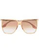 Image 1 of Victoria Beckham Eyewear large square sunglasses