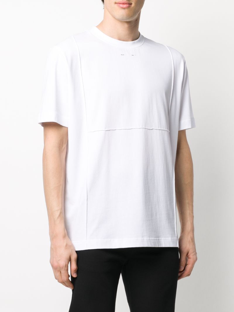 Shop Heliot Emil Micro Logo T-shirt In White