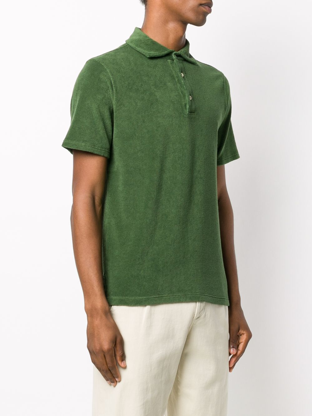 фото Drumohr textured polo shirt