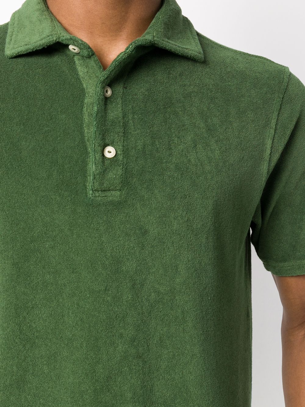 фото Drumohr textured polo shirt