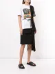 Sacai deconstructed sheer T-shirt