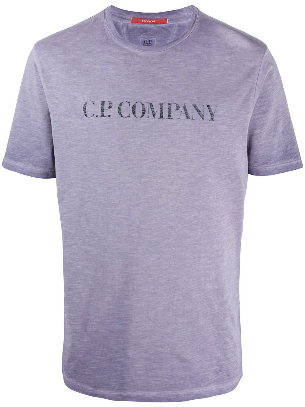 фото C.p. company crew-neck logo t-shirt