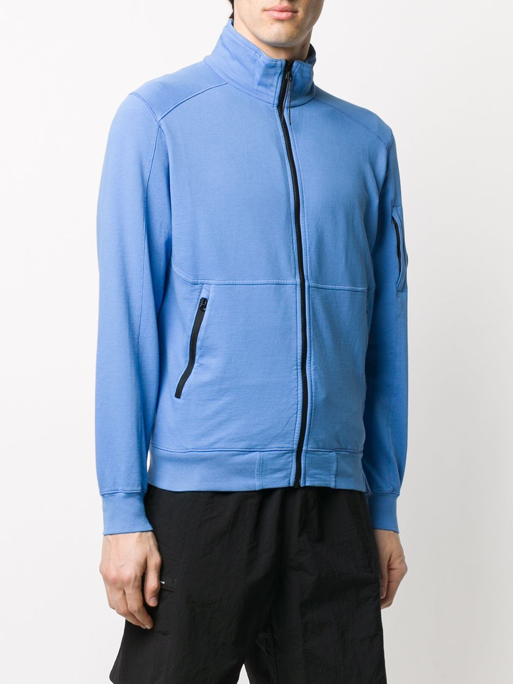 фото C.p. company lens zip-up cotton sweatshirt