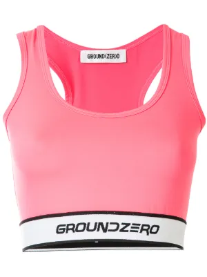 logo stamp crop top by Ground Zero, available on farfetch.com for £127 Cardi B Top SIMILAR PRODUCT