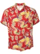 Image 1 of Fake Alpha Vintage 1950s dragon print short-sleeved shirt