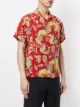 Fake Alpha Vintage 1950s dragon print short-sleeved shirt
