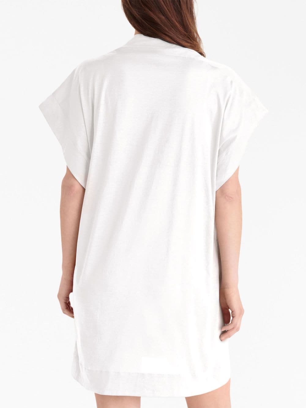 Shop Eres Renée T-shirt Dress In White
